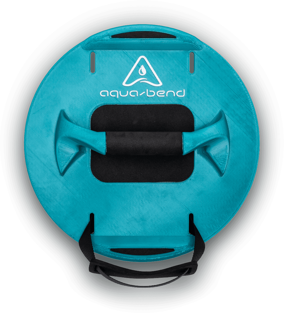 Aqua-Bend FIT disc pair in aqua green