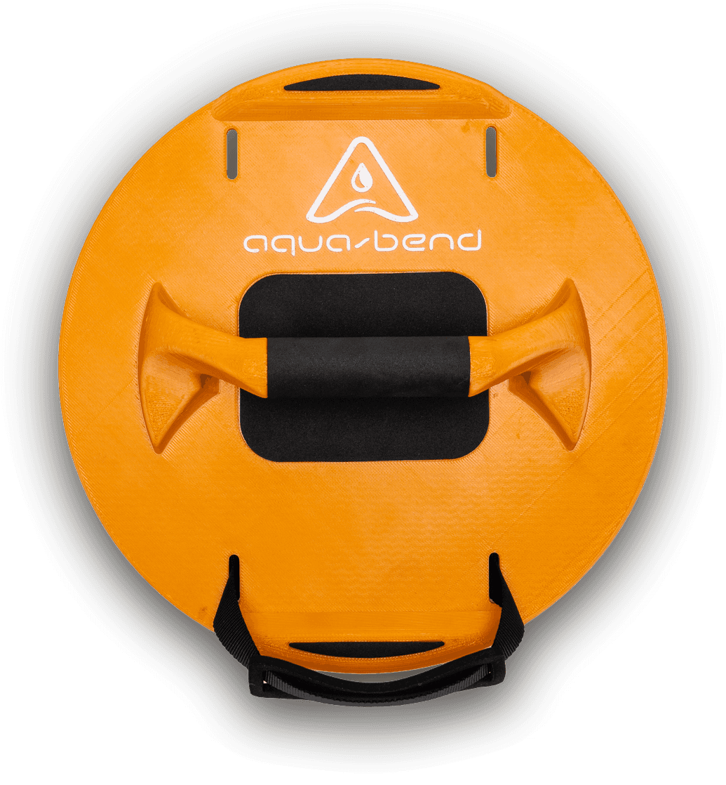Aqua-Bend FLEX disc pair in orange